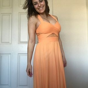 Long flowy Ball Or Prom Dress
